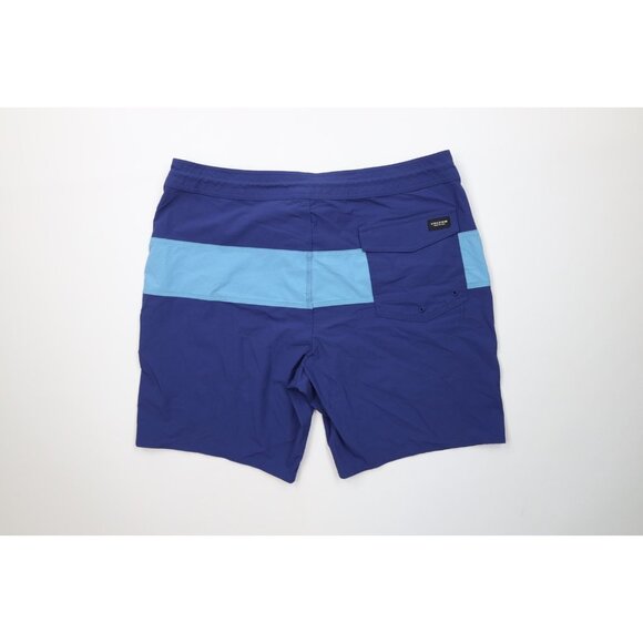 New Volcom Surfing Mens 38 Stretch Color Block Striped Liberators Board Shorts - Picture 10 of 14